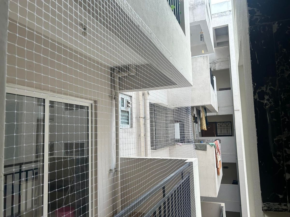 Children net staircase